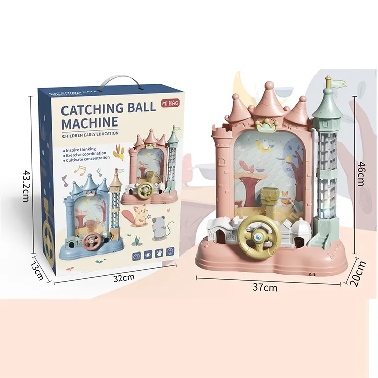 Mini máquina de brinquedo infantil, brinquedos educativos para crianças, levantamento elétrico, bola de brinquedo, rolamento para jogo de bebê, atacado, 2022