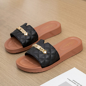 Fleece Toe Half-<b>Slipper</b> for Women's Outerwear 2025 New Spring Autumn Winter Thick-Soled Double-Layer <b>Wool</b> Cotton Warm Plush - Product Image 3