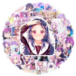 Nuevo diseño 50 unids/bolsa Anime Stardust Telepath pegatinas de vinilo extraíbles impermeables - Product Image 4