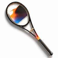 Raquette de tennis Nisplay Ember en fibre de carbone non cordée, tête de 58 pouces, 300 g, motif de cordage 14x16, équilibrée pour l'entraînement des adultes