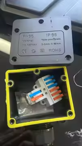 Konektor Kabel Tahan Air IP68 Harga Pabrik Murah 2 3 PIN Sambungan 222 221-412 Tuas Terminal Blok Penjualan Panas - Product Image 5