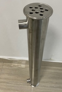Sistema Extractor Sanitario SS304, Condensador de Enfriamiento de 3"x700MM con Columna, 10 Piezas de Tubería Sin Costura DN10, <span class=keywords><strong>Tubo</strong></span> de Enfriamiento Hembra 3/4"BSP - Product Image 4