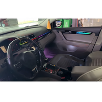 Éclairage intérieur de voiture, style ciel étoilé, style météore, lumière ambiante LED pour Volkswagen VW Passat B7