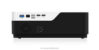 Projecteur LCD FHD 1080P Cinéma à domicile, Entrée 4K USB HDMI Projecteur de données multimédia Affichage direct d'usine
