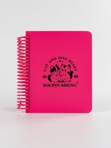 Carnet de notes A6 pour <span class=keywords><strong>chat</strong></span> et chien - Joli carnet portable à spirale pour animaux de compagnie - Product Image 2