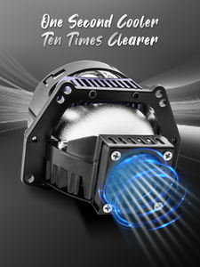 Lente de Proyector Láser Bi-LED Universal de 3 Pulgadas de Alta Calidad, Luz Alta y Baja, para Instalación y Modificación de Faros Delanteros Toyota - Product Image 4