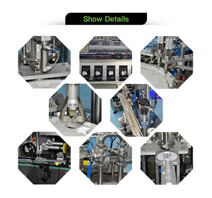 Prezzo Basso della fabbrica Facile Operare Bottiglia di Spezie In Polvere di Riempimento Collegare E Macchina di Coperchiamento - Product Image 6