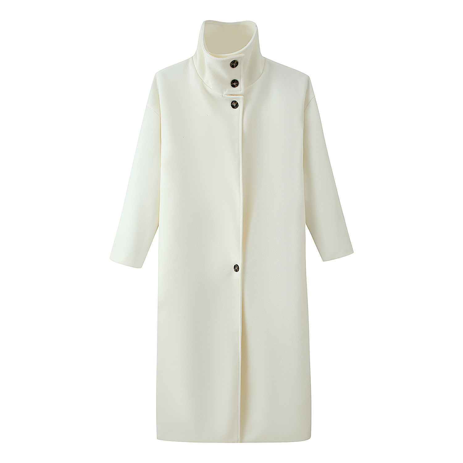 Order Online Long White Dress Coat Warm, High-Quality Material | Alibaba.com