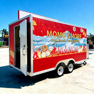 Fully Equipped Tow Bar Food Trailer with Multifunctional Kitchen CE Certified for Snack Food Mobile Food Service - Product Image 1