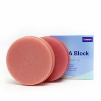 98mm monocouche PMMA dentaire PMMA disque CAD CAM haute qualité laboratoire dentaire clinique dentaire dents temporaires de ponts dentaires couleur claire