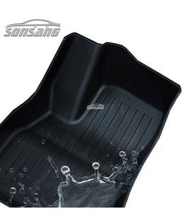 SONSANG Blisterปั้นพรมปูพื้นรถยนต์สําหรับTeslaรุ่น 3 2024 พรมรถAll Weather Teslaพรมปูพื้น - Product Image 2