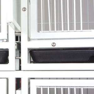 Gabbia di Cockatiel cina fabbrica di casetta per uccelli di grandi dimensioni rete metallica OEM gabbia di Cockatiel attrezzata pallet vendita calda all'ingrosso gabbia per pappagalli - Product Image 5