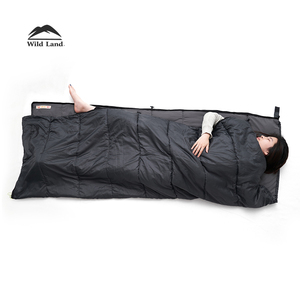 Camping en plein air Couple Double <span class=keywords><strong>sac</strong></span> <span class=keywords><strong>de</strong></span> <span class=keywords><strong>couchage</strong></span> terre sauvage haute qualité Double <span class=keywords><strong>personnes</strong></span> <span class=keywords><strong>hiver</strong></span> 100% Polyester 100% coton Nylon 3 saisons - Product Image 4