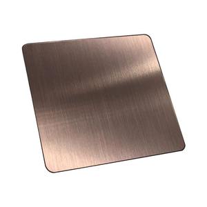 Hairline <b>Titanium</b> Gold Black Color Coated Afp Anti-Fingerprint 304 Stainless Steel <b>Sheets</b> for Construction Home Hotel Decoration - Product Image 6