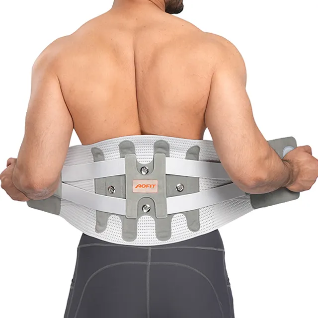Cintura di supporto lombare inferiore lombare compressione della schiena cintura di sostegno sollievo dal dolore