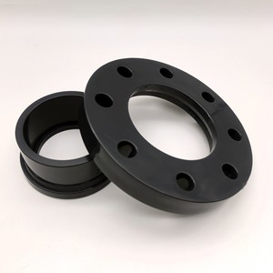 Brida de PVC-U de grado industrial, suelta, PN16, resistente a la corrosión química, gris oscuro - Product Image 3