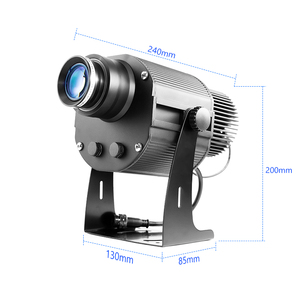 YoiJoys gobo 80W extérieur étanche IP67 projecteurs de marketing de grande puissance <span class=keywords><strong>10000</strong></span> lumen <span class=keywords><strong>projecteur</strong></span> éclairage de projet de signe <span class=keywords><strong>solaire</strong></span> - Product Image 3