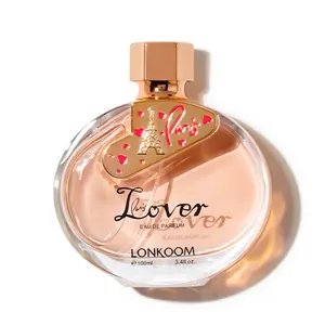 Bottiglia di profumo da donna rotonda di nuovo design di fabbrica di profumo HALAL LONKOOM EDP lady parfum