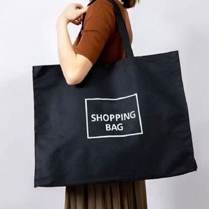 Bolsas de Compras con Logotipo Personalizado, Estilo Casual y Versátil, Bolsa de Compras Plegable de Poliéster de Gran Capacidad - Product Image 1
