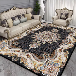 Tappeti Turchi con Stampa Afghana all'Ingrosso, Tappeti Personalizzati con Motivi Persiani, Morbidi e Facili da Pulire, Grandi Tappeti per Soggiorno - Product Image 1
