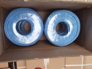Cable LAN para Interiores CAT6 CAT5E al por Mayor, Rollo <span class=keywords><strong>de</strong></span> 100m en Stock, Listo para Enviar, Cable <span class=keywords><strong>de</strong></span> Red UTP <span class=keywords><strong>de</strong></span> 4 Pares para Oficina/CCTV - Product Image 4