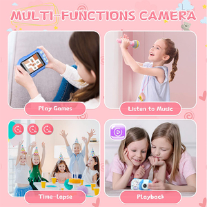 Cámara Infantil con Función MP3, Sensor CMOS, Micro SD, Video Full HD, Cámara de Fotografía Infantil Popular - Product Image 5