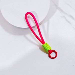 Hot Selling Short <b>Polyester</b> Wristlet Wrist <b>Lanyard</b> Strap Heat Transfer Sublimation Custom Keychain Small <b>Lanyard</b> Phone Holder - Product Image 5