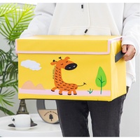Pouf de rangement pliable en tissu jacquard, chaise-tabouret de rangement, tabouret de rangement design pour enfants