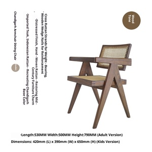Chaises de salle à manger en bois massif, vente en gros d'usine, durables, design contemporain, meubles pour la maison, hôtels, restaurants, style moderne, stables - Product Image 5