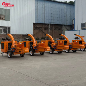 55hp tự hành Crawler Điều khiển từ xa đi bộ lớn di động cây chi nhánh máy nghiền log gỗ chipper shedder với Thông Minh - Product Image 5