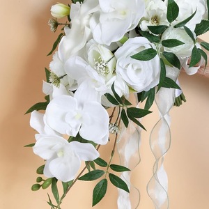 ดอกกุหลาบออสตินประดิษฐ์ วัสดุทำเครื่องประดับผม DIY สำหรับทำที่คาดผม ตกแต่งฉากหลังงานแต่งงาน ตกแต่งผนังด้วยดอกไม้ - Product Image 3