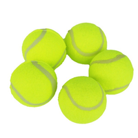 Balles de tennis colorées haute visibilité, résistantes aux morsures, hautement élastiques et durables, balles d'entraînement pour chiens pour terrains durs, en terre battue et en gazon