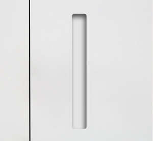 ארון קבצים, ארון קבצים מתכת עם דלתות זכוכית, מוט תלוי ומדפים מתכווננים עבור אחסון רב אזור אחסון - Product Image 5