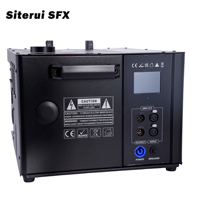 SITERUI SFX Nouveau Modèle 3000W LED Double Pompe à Huile et Chauffage Machine à Fumée Puissantes Geysers avec Contrôle Filaire DMX pour Scène Clubs et Bars