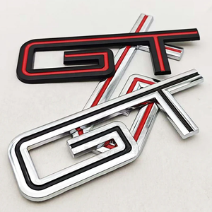 Emblema Adhesivo 3D Cromado con Logotipo GT para la Parte Trasera del Maletero, para Ford <span class=keywords><strong>Mustang</strong></span> Shelby GT GT500 GT350 F150 - Product Image 3