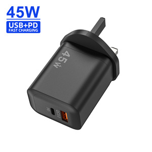 <span class=keywords><strong>Adaptador</strong></span> de Corriente de Carga Rápida AC20W con Carcasa Plateada en Aerosol, 5V2A12W, USB+PD QC3.0 para Teléfonos Móviles Android - Product Image 4
