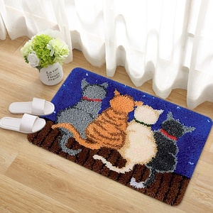 High Quality Acrylic Yarn Latch Hook Set DIY Rug Hooking Segment Embroidery Kit Custom Design Wholesale Factory Price - Product Image 6