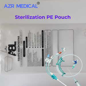 Sachets en plastique transparent de haute qualité pour stérilisation en autoclave, pour l'emballage de <span class=keywords><strong>coton</strong></span> hydro-alcoolique clinique - Product Image 5