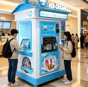Distributore Automatico di Gelato Soft a Moneta con Funzione Self-Service per Aree Pubbliche - Product Image 3