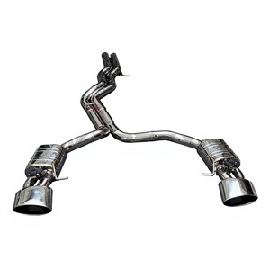 Tubo de escape de acero inoxidable Vortex Racing para Audi C8 RS6 RS7 4.0T V8, piezas de ajuste de sonido. - Product Image 1