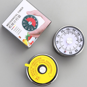 Minuteur de cuisine en acier inoxydable avec alarme magnétique, rappel de compte à rebours pour la pâtisserie à domicile, minuteur portable pour étudiants - Product Image 4
