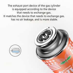 Bidons aérosol à <span class=keywords><strong>gaz</strong></span> portables Bidons à <span class=keywords><strong>gaz</strong></span> butane <span class=keywords><strong>pour</strong></span> réchauds à <span class=keywords><strong>cartouche</strong></span> Chalumeaux Bidons vides en fer blanc <span class=keywords><strong>pour</strong></span> <span class=keywords><strong>gaz</strong></span> - Product Image 4