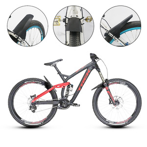 Panel Reflektif Bertekstur Serat Karbon <span class=keywords><strong>Fender</strong></span> Sepeda Gunung untuk Sepeda Jalan Raya Plastik Roda 26 "/27.5"/29" Mertouch - Product Image 2