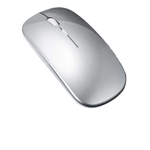 Best Seller Right-Handed Gaming Mouse Ergonomic Arc Silent Ultra-Thin Slim Wireless 2.4Ghz 1600 DPI LED Backlit Portable