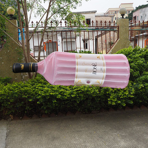 Cavaliere gonfiabile su ordinazione del galleggiante dello stagno <span class=keywords><strong>di</strong></span> forma della bottiglia del galleggiante dello stagno della bottiglia <span class=keywords><strong>di</strong></span> vino della <span class=keywords><strong>rosa</strong></span> per adulti e bambini - Product Image 6