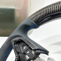 Volant sport en cuir et fibre de carbone noir pour Pontiac VE G8, livraison rapide depuis l'entrepôt américain, livraison gratuite