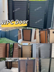 Paneles de Pared Ranurados DF WPC para Exteriores, Revestimiento de Paredes de Material Compuesto WPC, Revestimiento de Cercas para Jardín y Villas, Revestimiento WPC Impermeable y Resistente a la Humedad - Product Image 2
