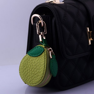 2025 новый милый клубничный брелок для ключей, кошелек для монет, мини-сумка, Очаровательная фруктовая серия, аксессуар для сумок, рекламный бизнес-подарок - Product Image 2