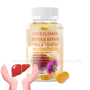 Permen Kunyah Detoksifikasi Hati Milk Thistle Label Pribadi OEM Terlaris Anti Mabuk - Product Image 4