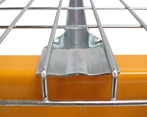 أرفف تخزين مستودعات مجلفنة على شكل شبكة سلكية على شكل U سطح السفينة 48 بوصة × 46 بوصة ثقيلة سطح السفينة شبكة سلكية التزيين لرف البليت - Product Image 4